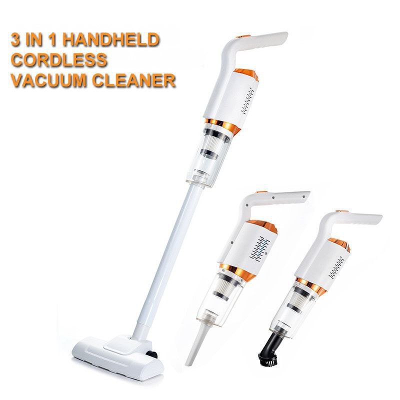 Aspirateur électrique sans fil 3in1 Balai électrique rechargeable Vacuum cleaner